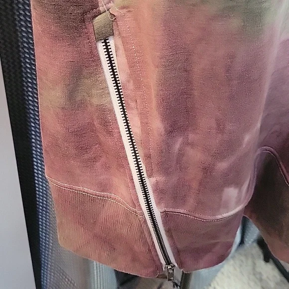 The Swearshirt Project Tie-Dye Funnel Neck Pullover Hoodie - Picture 5 of 5